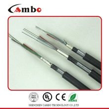 Buried/Duct/Aerial Application mettalic tape armoured multi pairs SM/MM two types of fiber optic cables